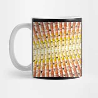 Yellow Geometric Horizon Mug